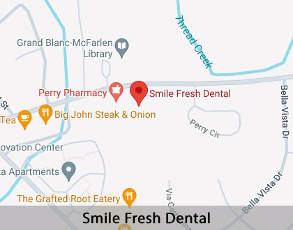 Map image for Invisalign Dentist in Grand Blanc, MI